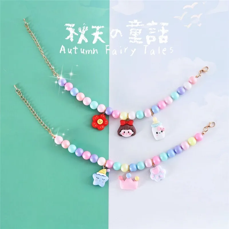 Cat Collar Party Wedding Necklace Macaron Pearl Jeweled Puppy Cat Collar Crown Star Paw Pet Dog Collar Accessories