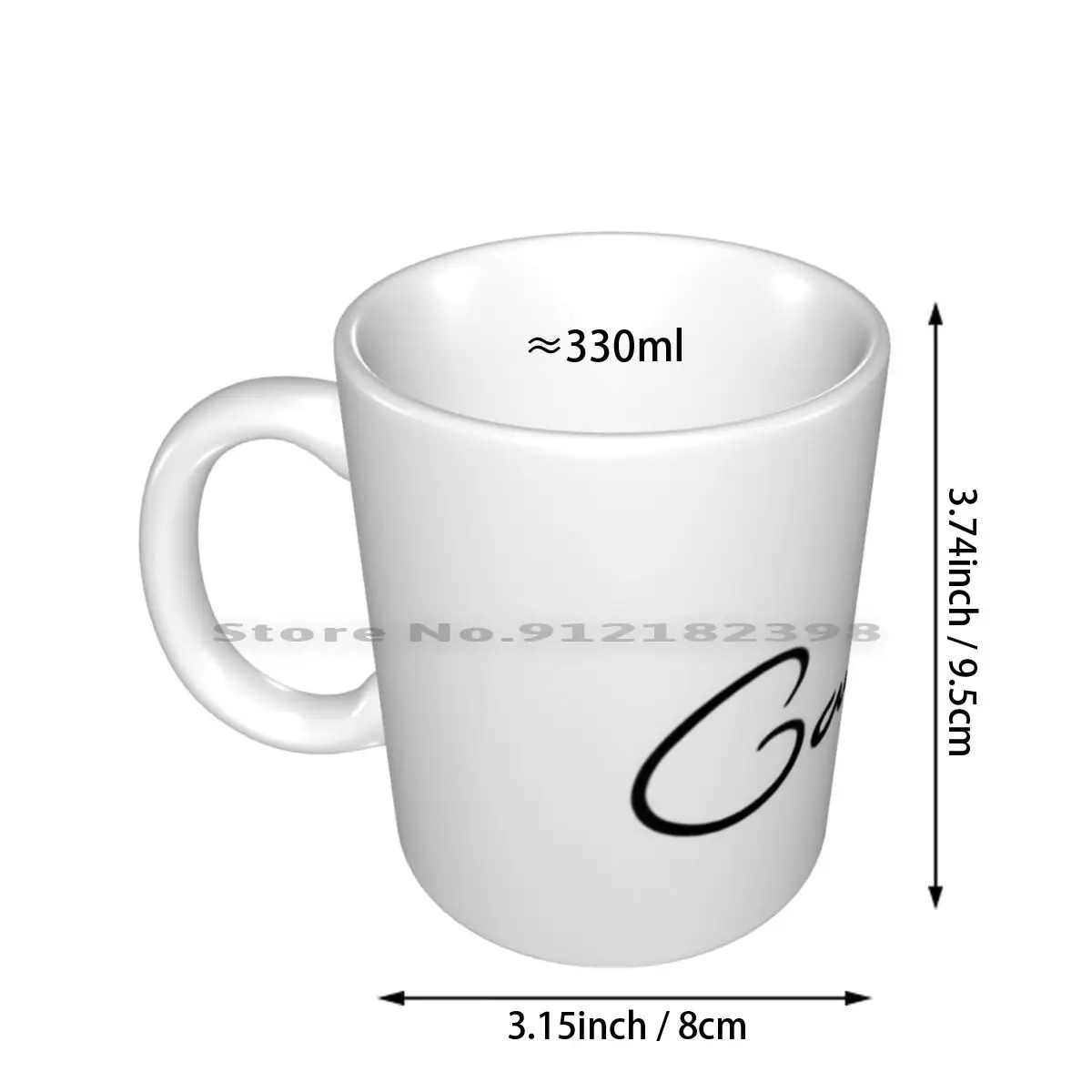 Silicon Valley?-Gavin Belson Signature Ceramic Mugs Coffee Cups Milk Tea Mug Silicon Valley Pied Piper Gavin Belson Signature