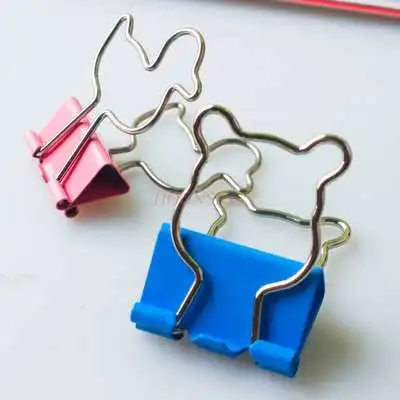 8pcs Long Tail Clip Bill Holder Color Folder Stationery Clip Dovetail Clip Long Tail Clip