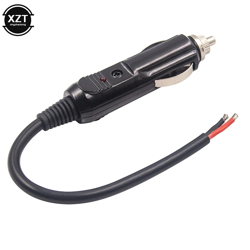 Car Accessories Inside 15A 12V24V Universal Automotive Electric Appliances Cigarette Lighter Plug With Indicator Light