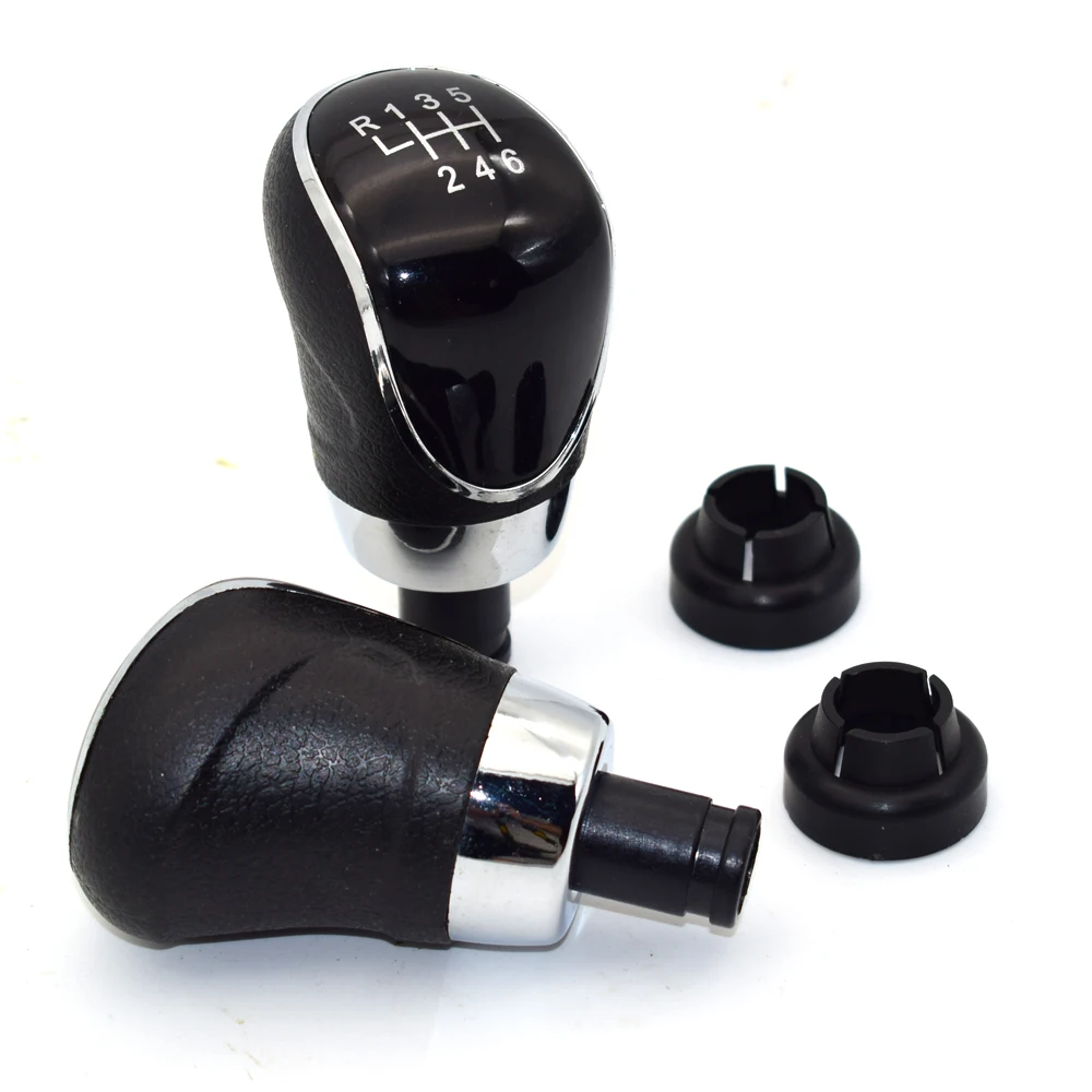 5 /6 Speed Car Gear Shift Knob Lever Gaiter for Ford Focus 2008 2010 2011 2012 2013 Fiesta MK7 C-max Galaxy Kuga Transit