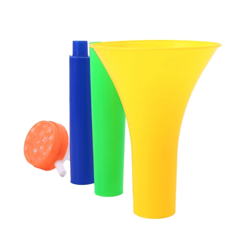 Football Stadium Cheer Fan Horns Soccer Ball Vuvuzela Cheerleading Kid Trumpet XXUF