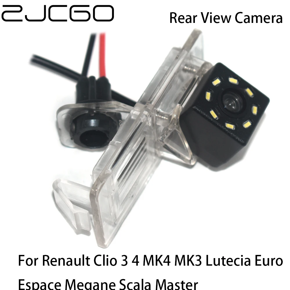 

ZJCGO HD CCD Car Rear View Reverse Back Up Parking Camera for Renault Clio 3 4 MK4 MK3 Lutecia Euro Espace Megane Scala Master