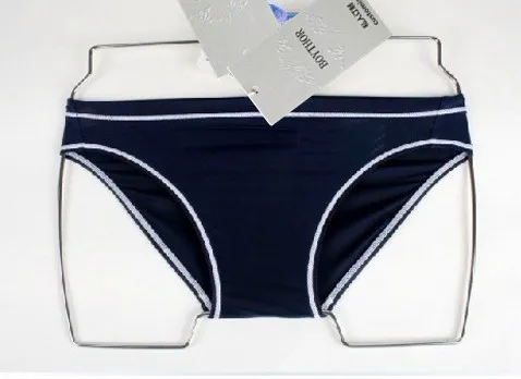 Private Customized BOYTHOR A New Brand Men's Suit Dark Blue  Low-Waist Swim Trunks Sexy Quick-Brying Sports Swimming