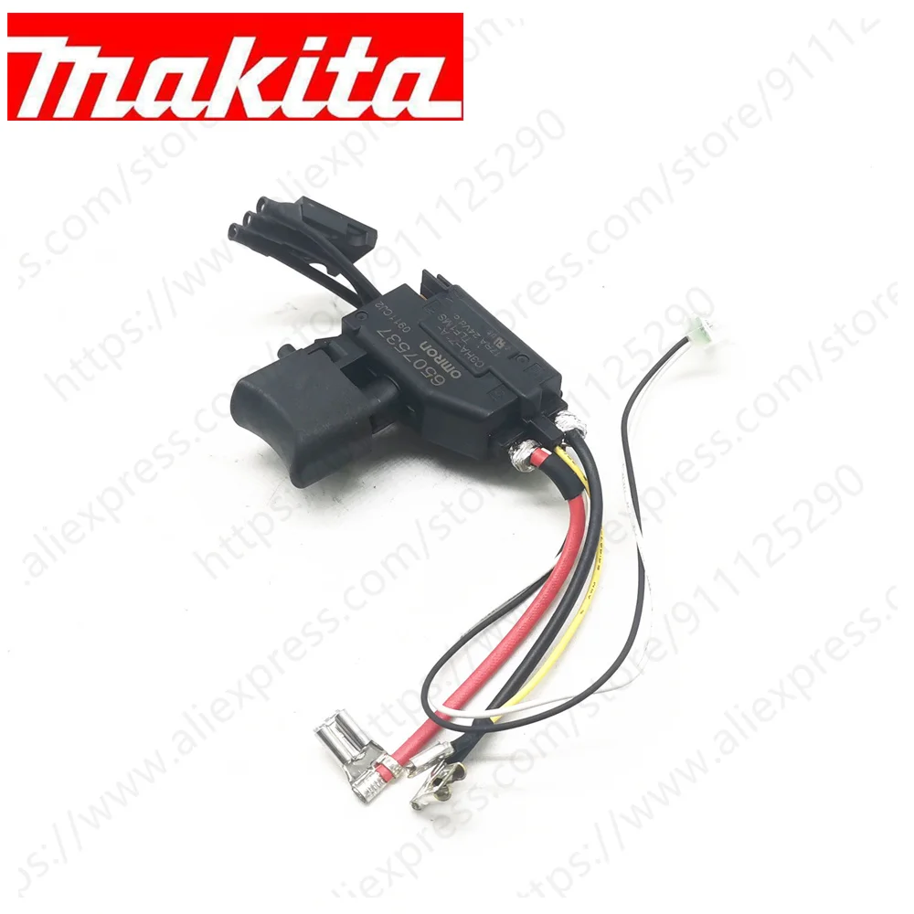 Switch for Makita DHP482 DDF482 632F27-4 DF482D DDF482RME DDF482 DDF482Z DHP482RME DHP482Z DHP482RAE DHP482RFE 650753-7