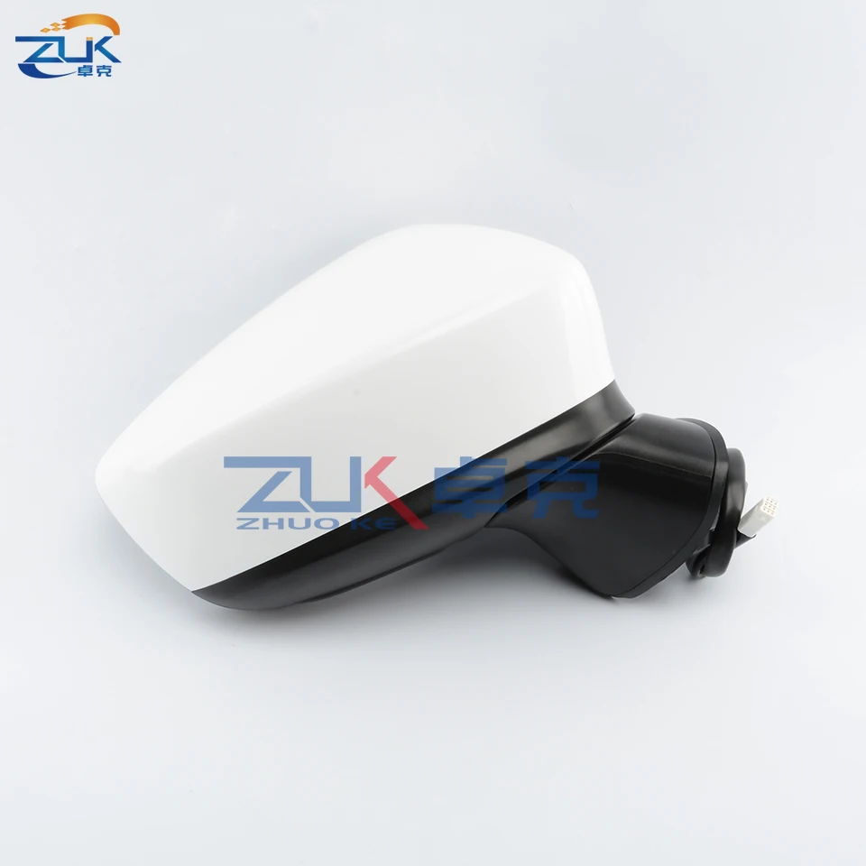 ZUK Outer Rearview Side Mirror Assy For MAZDA 3 AXELA BN BM 2013 2014 2015 2016 8-PINS With LED Signal Electric Folding Heating