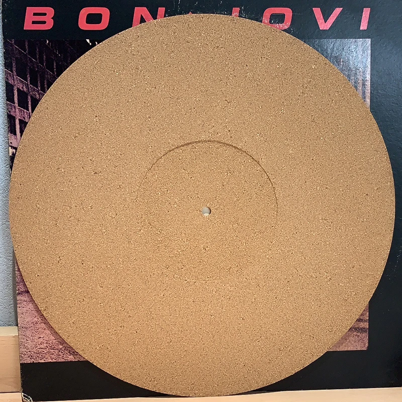 Cork LP Slip Mat  Turntable Platter Mat for 12 inch LP Vinyl Record