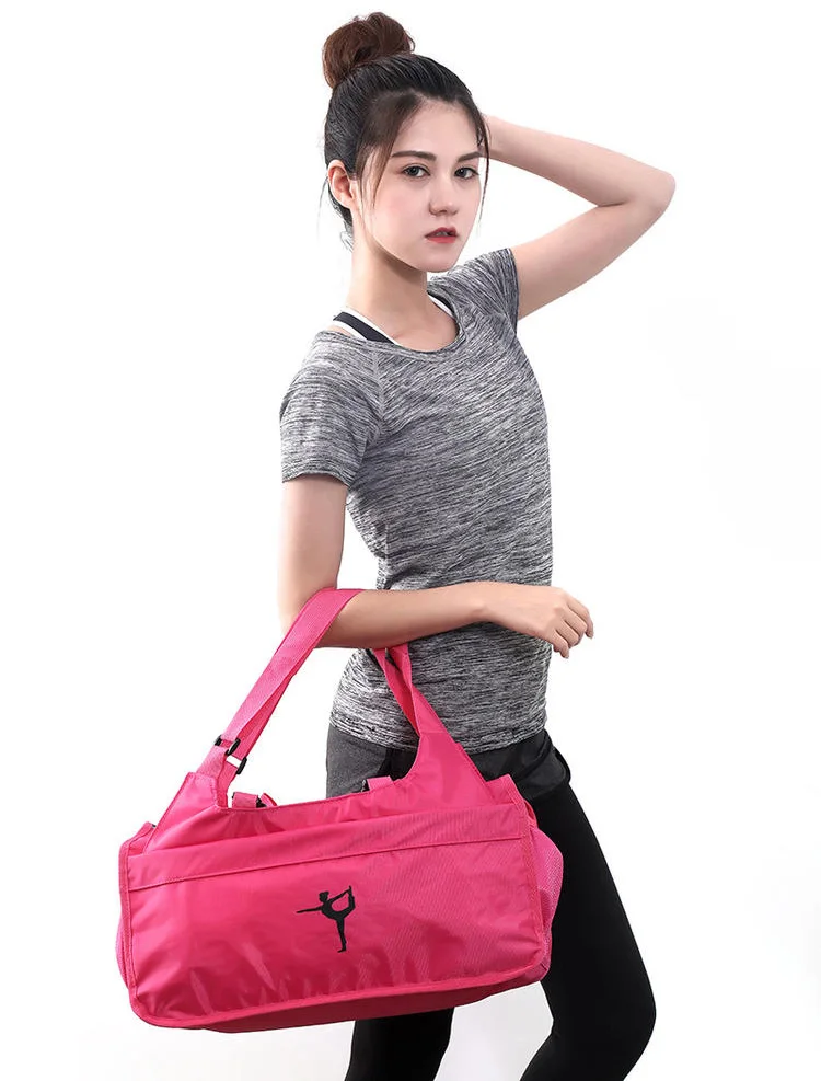Adult Ballet Gym Bag Women Ballet Gymnastic Sports Yoga Dance Bags For Lady Handbag Crossbody Cavans Large Capacity Dancing Bag