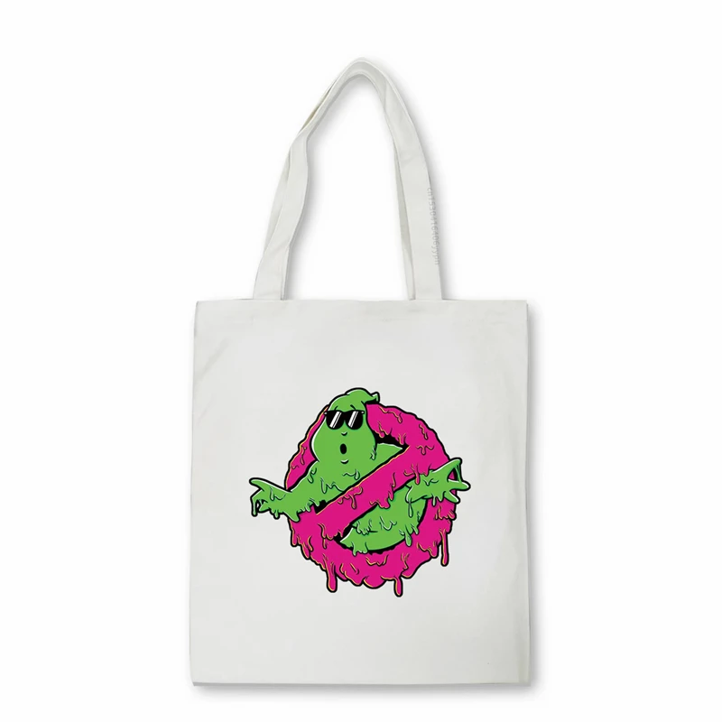 Ghostbusters Shopper tasche Nette mädchen Handtaschen Neue Männer leinwand tasche Teenager Studenten Schulter tasche Shopper tasche Bolsas tote tasche