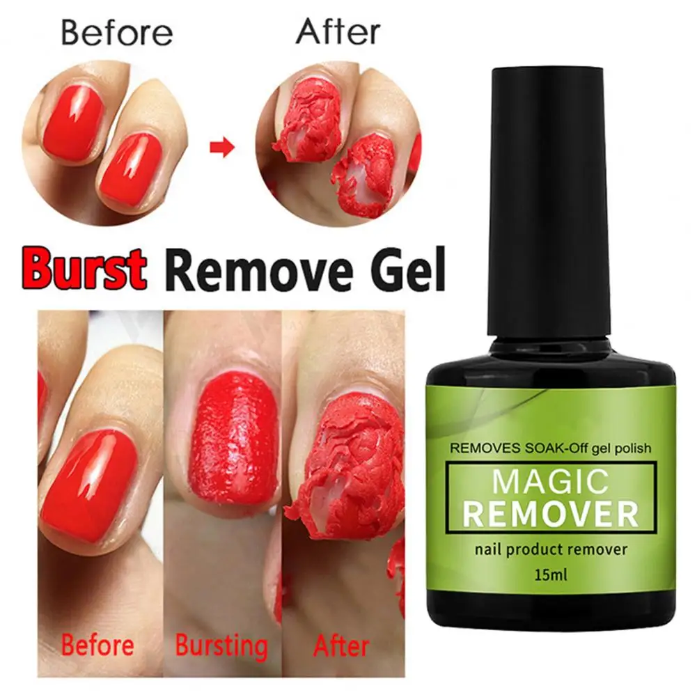 15Ml Nail Gel Magic Remover Gel Soak Off Remover Nagellak Verwijderen Primer Acryl Schoon Ontvetter Voor Nail Art lacque