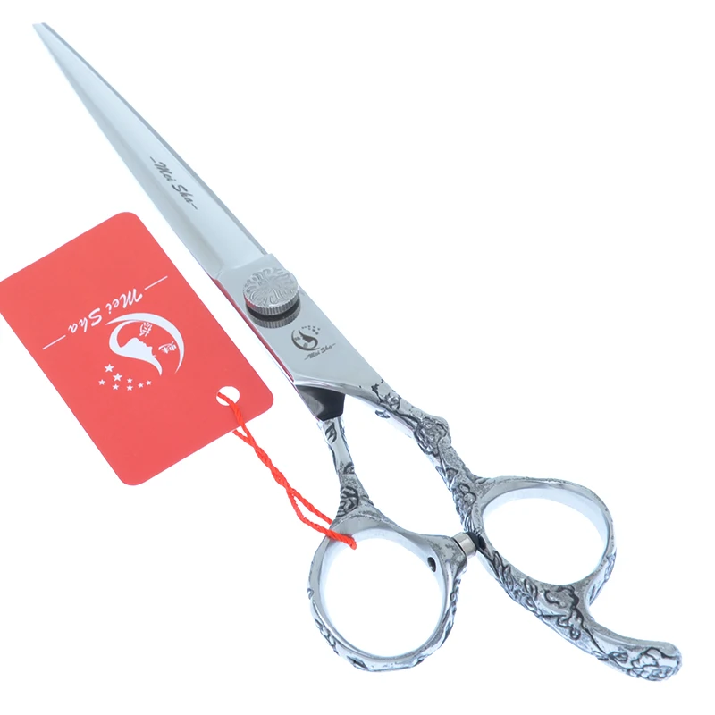 

7.0" Meisha Barber Hairdressing Cutting Scissors Japanese Steel Salon Shears Big Hair Cut Shears Pets Grooming Scissors A0141A