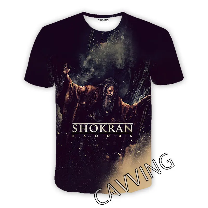 

New Fashion Women/Men's 3D Print Shokran Band Casual T-shirts Hip Hop Tshirts Harajuku Styles Tops Clothing