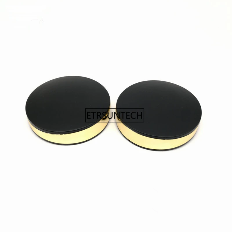 50pcs Plastic Empty Eyeshadow Case Blusher Case Round Powder Cosmetic Compact Container Empty Beauty Packing Box F3756