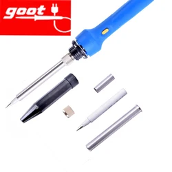 고출력 납땜 인두, 일본 GOOT TQ-95 TQ-77, 220V 납땜 인두 도구 부품, 용접 액세서리, 철 팁 TQ-95Heater