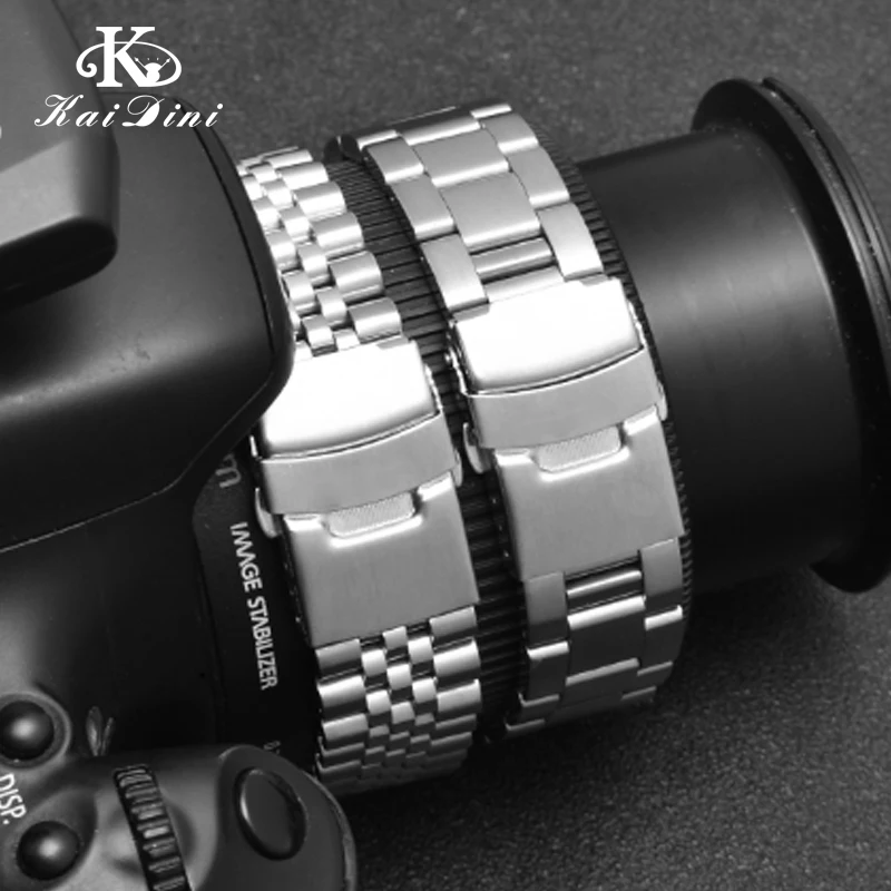 Watch Bracelet For SEIKO 5 SRPD63K1 SKX007 009 175 173 Solid Stainless Steel Watch Chain Watch Accessories Watch WatchBand Chain image 5