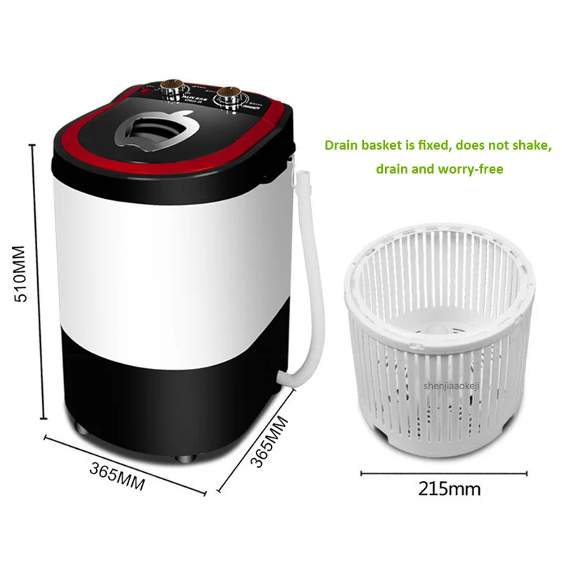 บ้าน mini dewatering machine Elution integrated single barrel เครื่องซักผ้ากึ่งอัตโนมัติขนาดเล็กเสื้อผ้าเครื่องซักผ้าสำหรับหอพัก