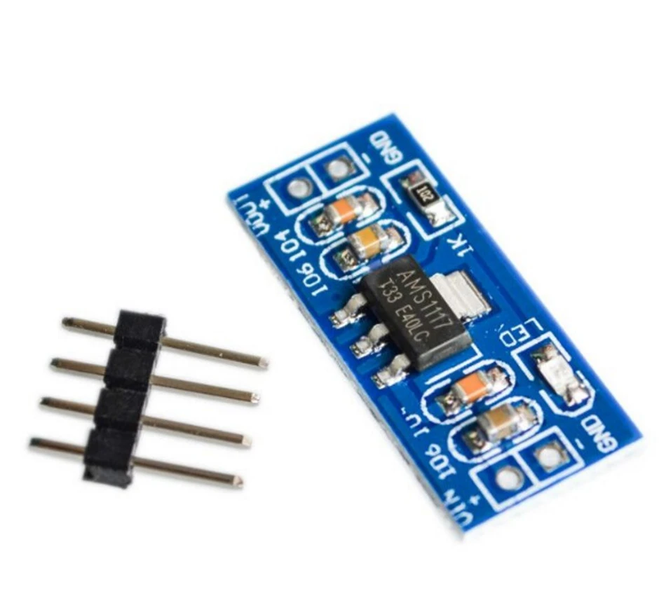 AMS1117 3.3V 5V DC-DC Step-Down power supply module AMS1117-5.0V Power Buck module AMS1117-3.3V LDO 800MA