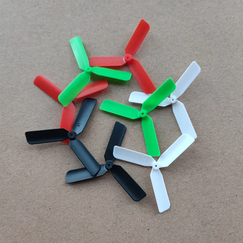 Free Shipping 3-Blade propeller hole 1mm center hole diameter CW CCW Props for RC Toys Quadcopter Drones Spare Parts