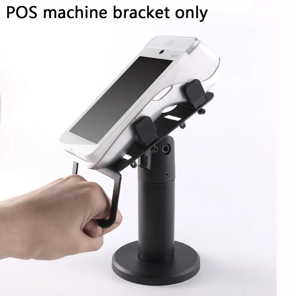 Pos Machine Stand Adjustable Pos Display Holder Rotatable Pos Machine Counter Cashier Card Bracket Display Stand Machine Cr G6f2