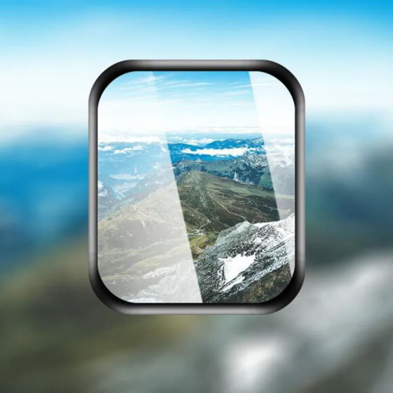 3D ขอบโค้งป้องกันฟิล์มสำหรับ ZTE สดกีฬา Smartwatch จอแสดงผล LCD หน้าจอ Protector