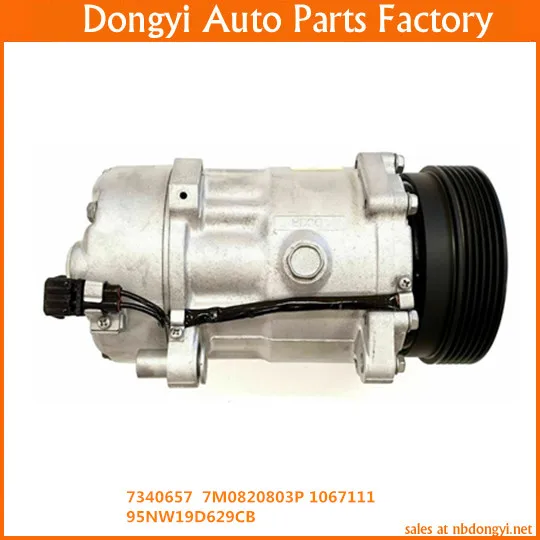 High quality A/C Compressor  For 7340657  7M0820803P 1067111  95NW19D629CB