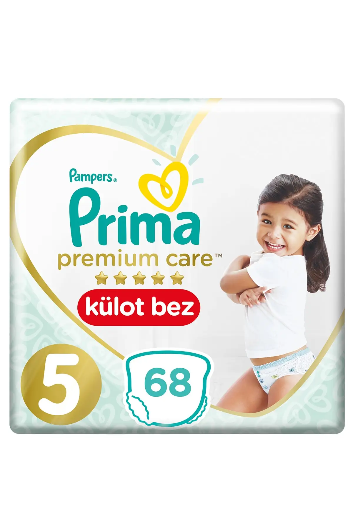 Panties Cloth Premium Care 5 Size Junior Twin Pack 68 PCs