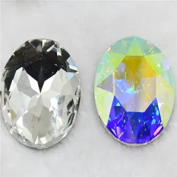 2PCS 50mm k9 Large Crystal  Round Glass Rhinestones Jewels Making