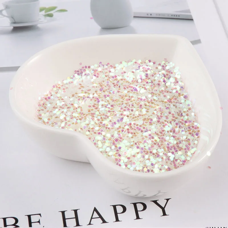 10g/Lot Ultrathin 1-3mm Dot Shape Sequins Nail Art Glitters Mini Paillettes Eo-Friendly PET Sequin Nails Decoration Material