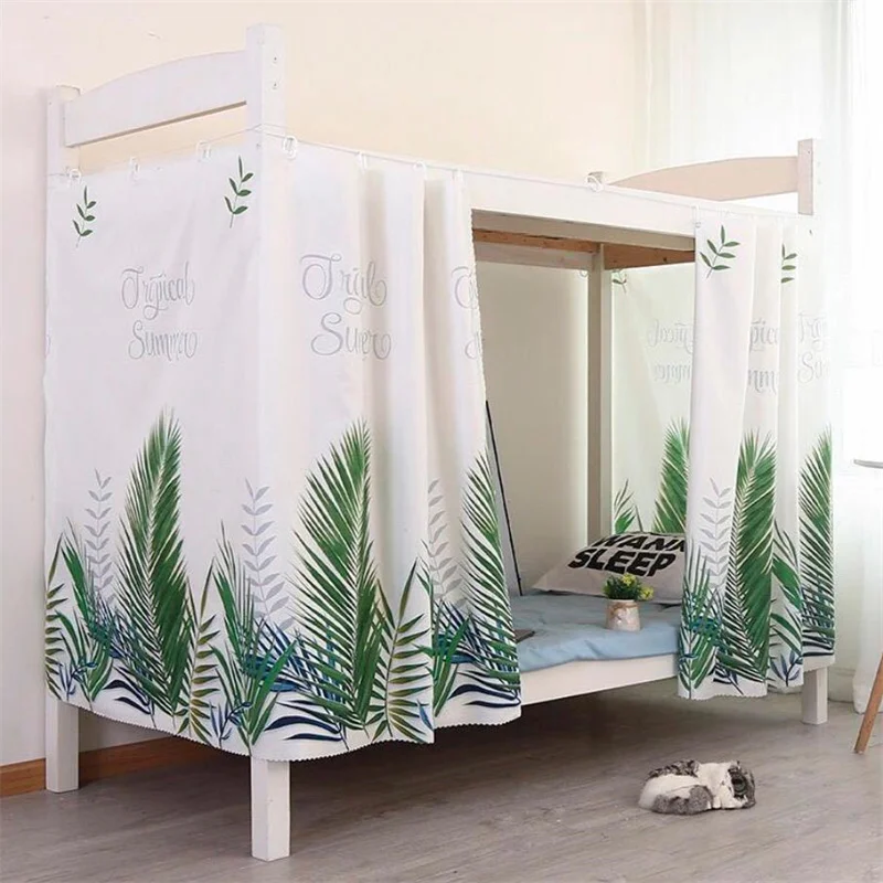 Cortina de 120x200cm para dormitorio escolar, 1 piezas, Protección de Privacidad para dormitorio femenino, E12160