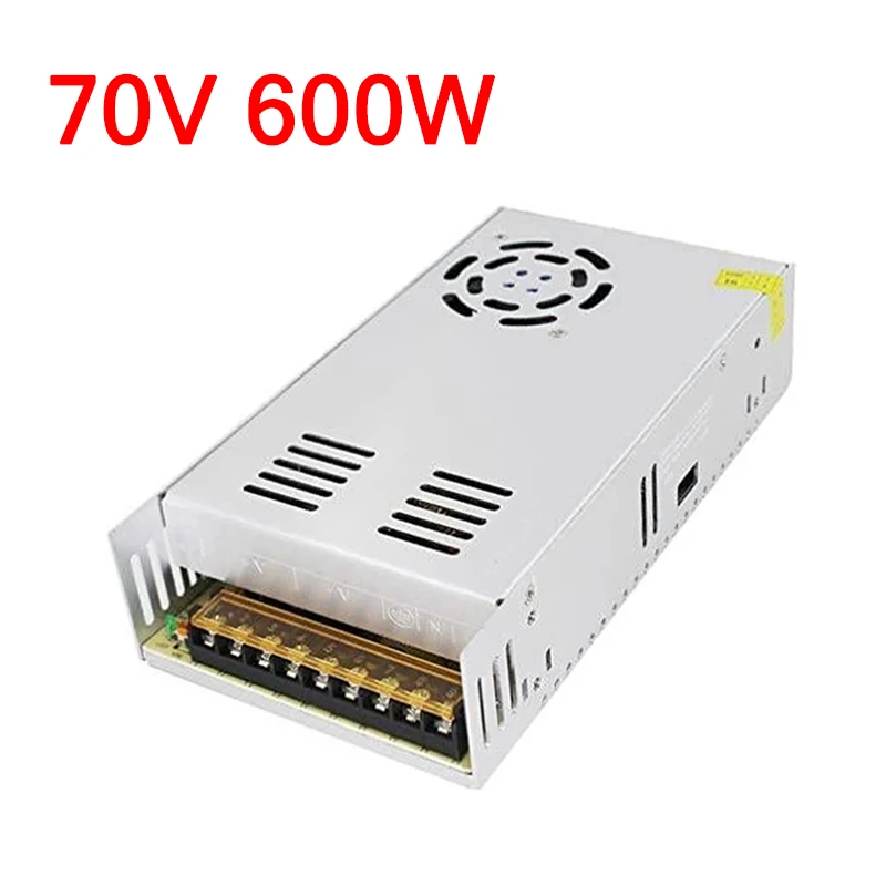 

70V 600W DC Switching Power Supply AC 110/220V SMPS for CNC Router Foaming Milling Cutting Laser Engraver stepper motor