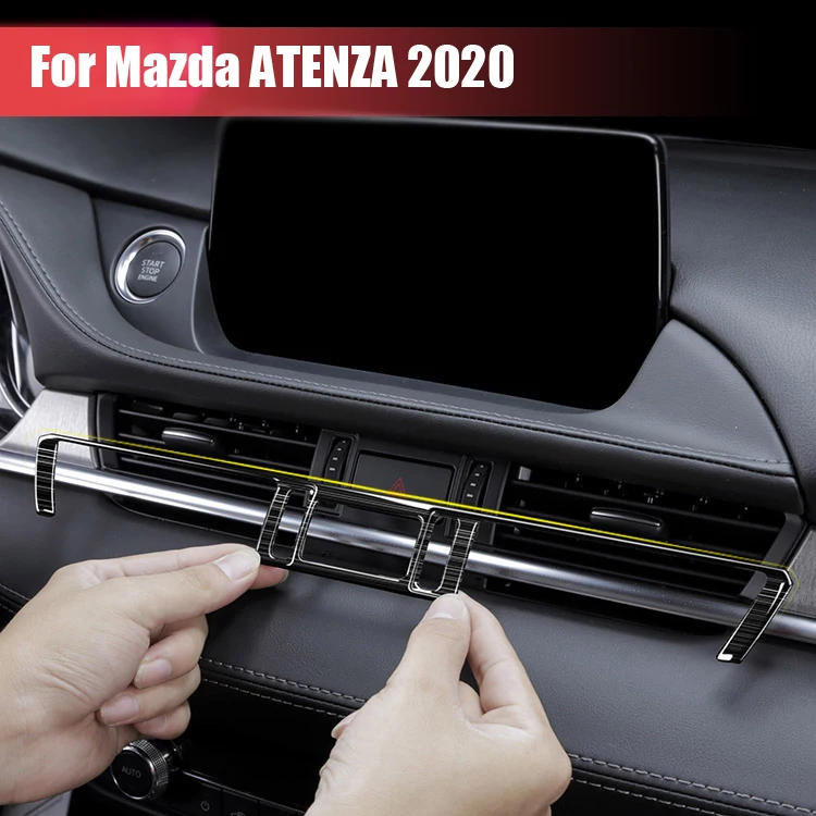 

For Mazda ATENZA 2020 Central Control Air Outlet Frame Decoration Sequin Interior Decoration Modification Car Accessories