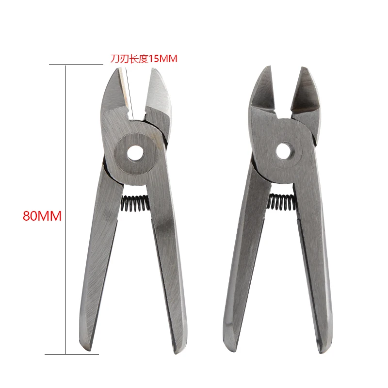 Micro Pneumatic Scissors Air Power Shear Wind Cutter Plastic Cutting Tool for Workshop Electronic Component Pin Metal Wire Etc