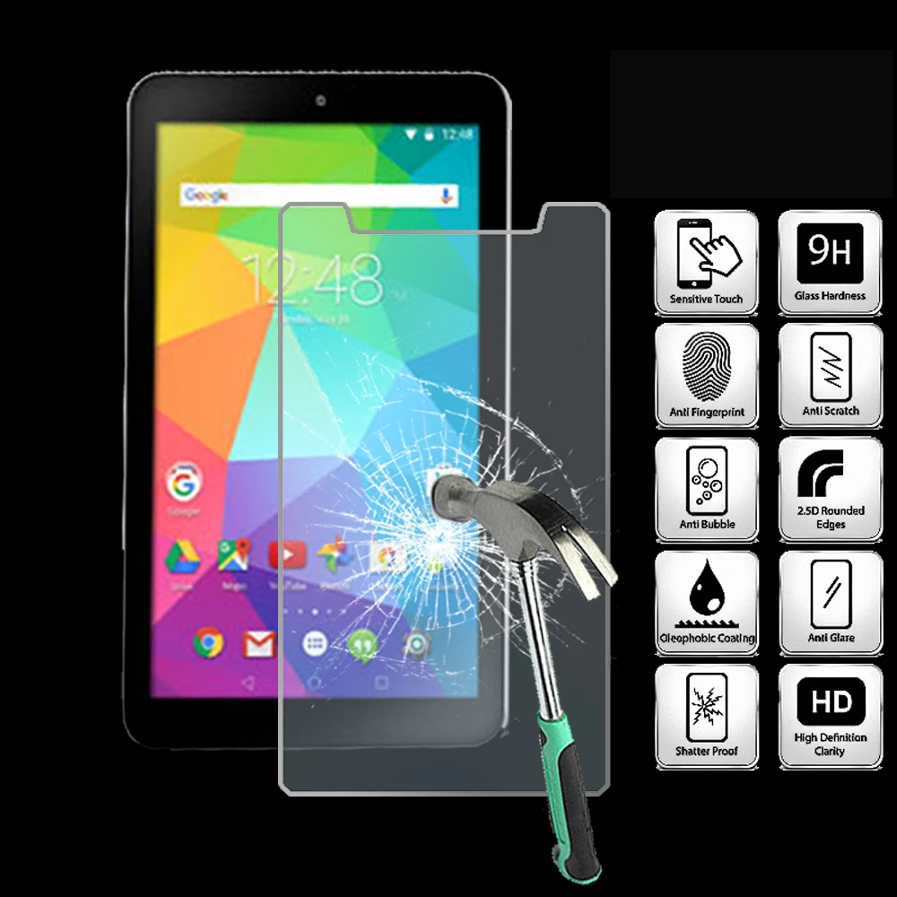 For GoTab X GT7X 7" - 9H Tablet Tempered Glass Screen Protector Cover Explosion-Proof High Quality Screen Film