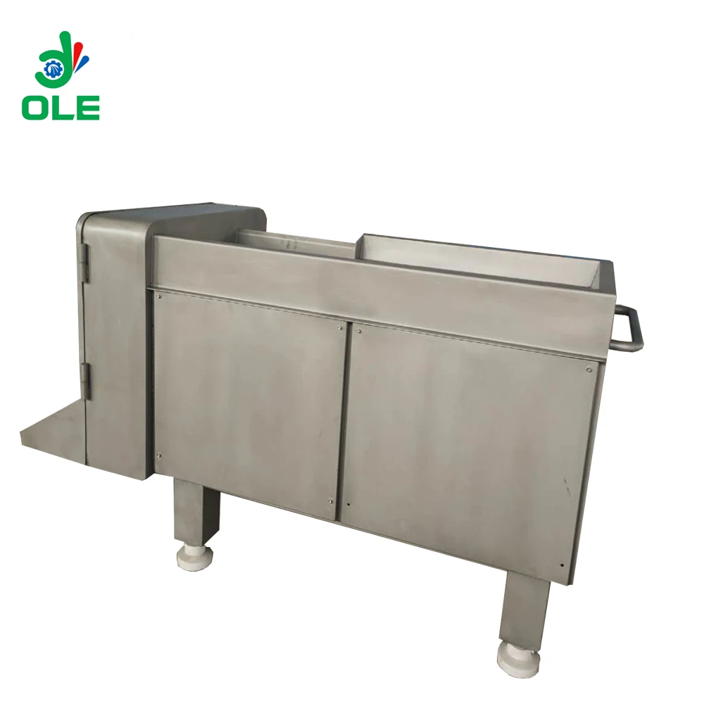 500-600kg/h Beef Cubes Cutter Machine Hydraulic Meat Dicer Cube Cutting Machine