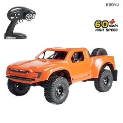 EBOYU FY08 RC Car 2.4G bezszczotkowy 4WD 55 km/h High Speed Desert Off-road Truck pojazd zabawki RTR dla dzieci