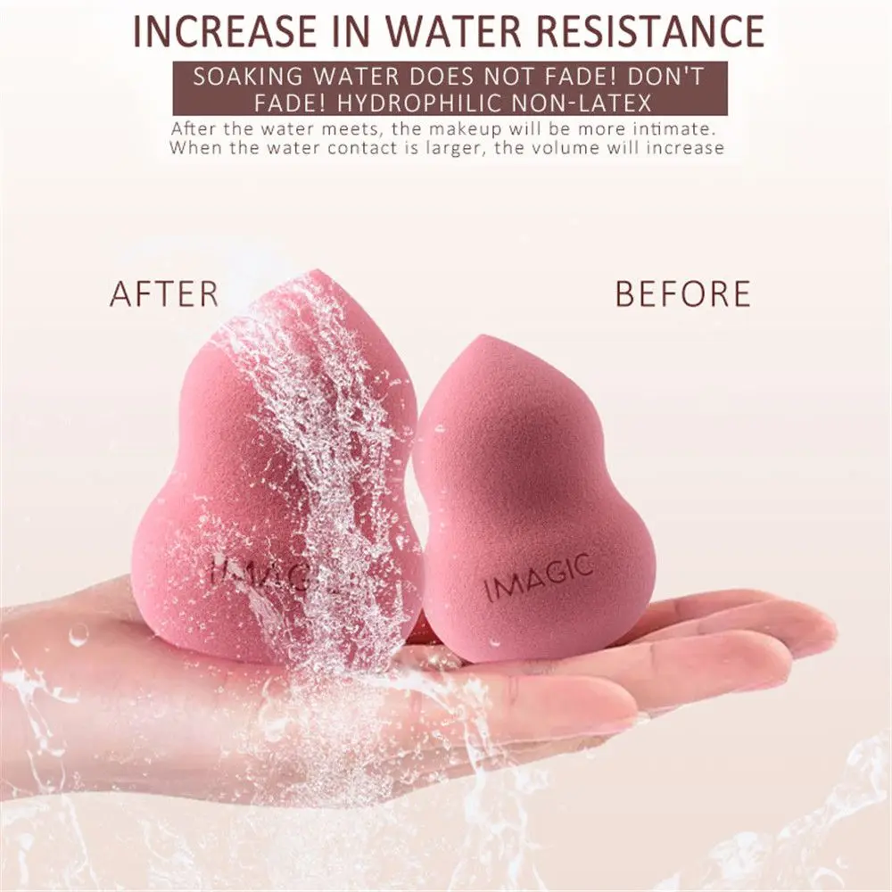 Nouveau Outil de beauté bouffée cosmétique humide et sec double usage fond de teint mélangeur poudre bouffée éponge de maquillage