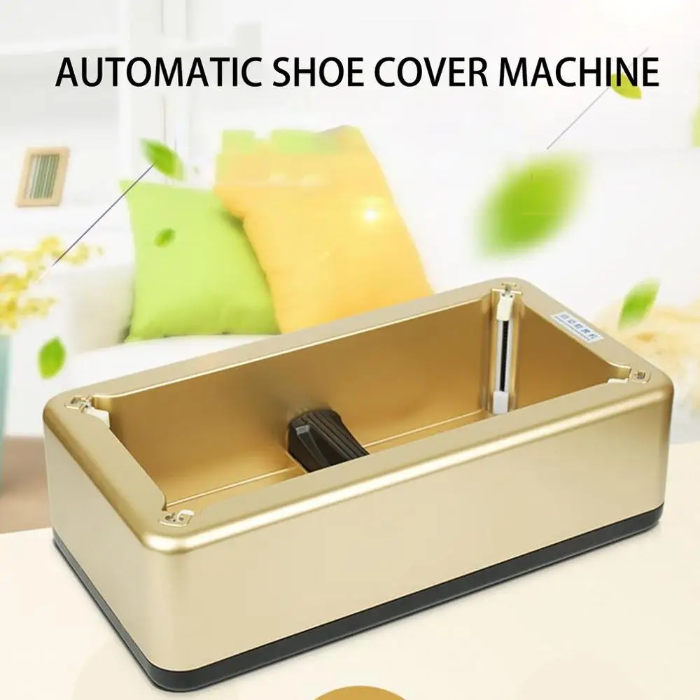 Automatic Shoe Cover Dispenser Automatic Shoe Covers Machine Home Office One-time Film Machine Foot Set New Shoes