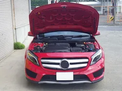 Für 2014-2020 Mercedes-Benz GLA X156 Vorderen Haube Haube Ändern Gas Streben Carbon Faser Frühjahr Dämpfer Lift unterstützung Absorber