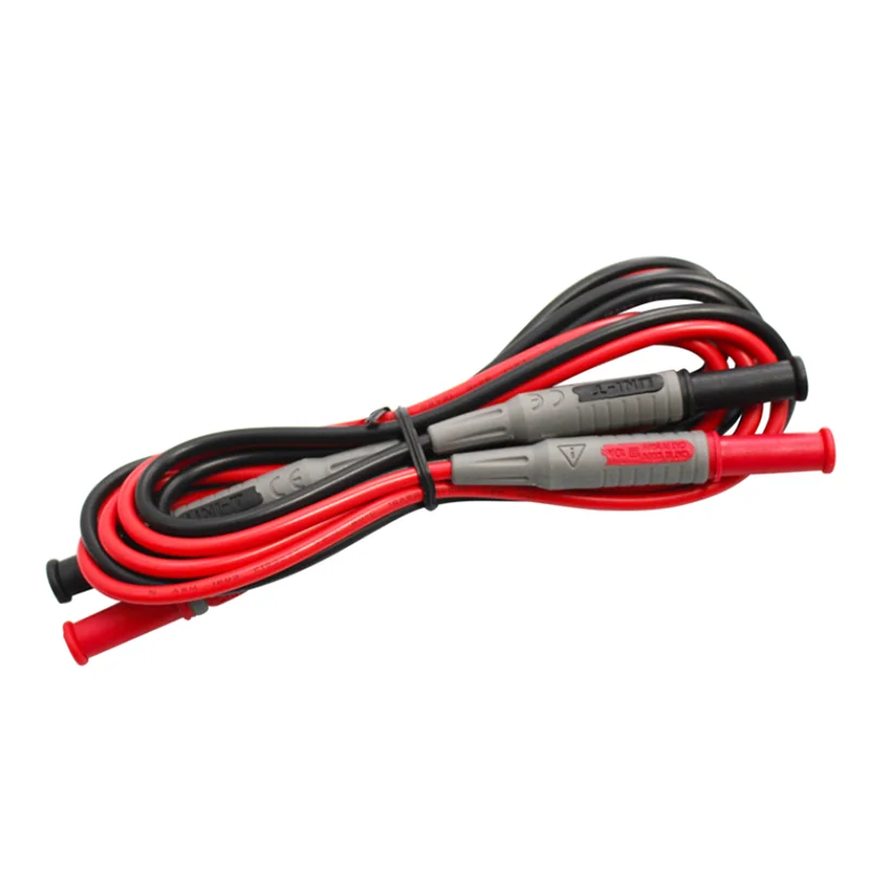 UNI-T UT-L06 Dual Head Connectors Connecting wire Double Insulated Banana Plug For Multimeter Clamps 1000V 20A.