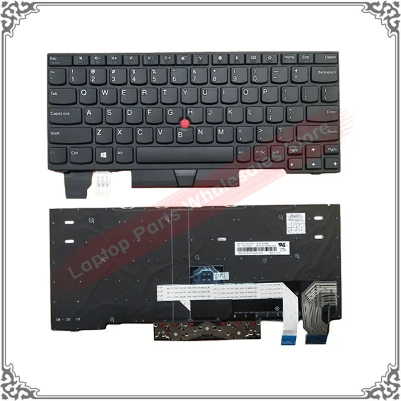 

English keyboard For Lenovo Thinkpad X280 X390 A285 Laptop US Keyboard With backlight