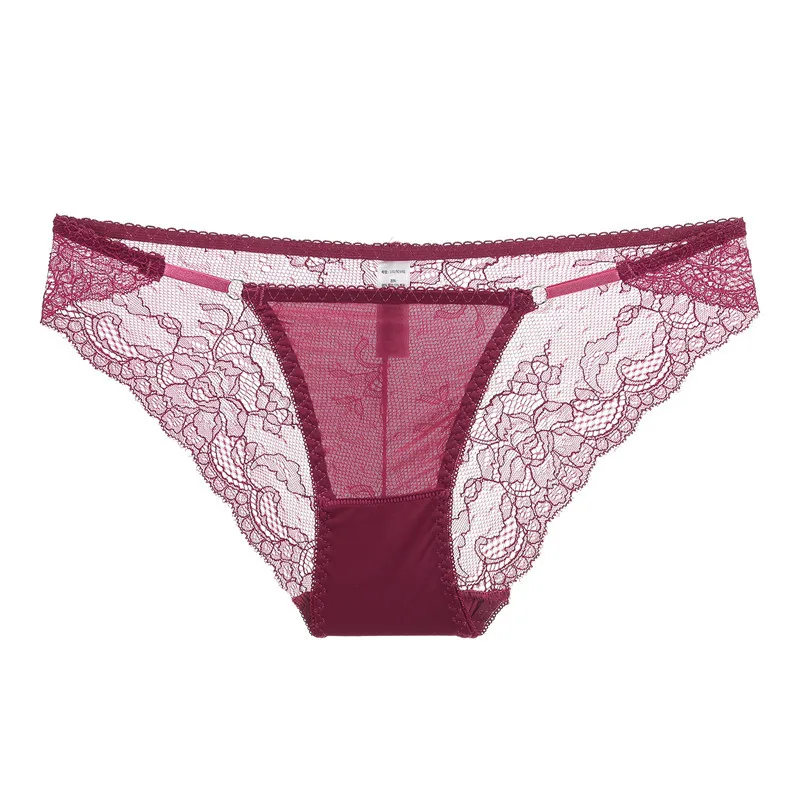 New Product Hot Sale Lace Thin Lace Briefs Low Waist Seamless Black Women\'s Panties Panties Women Sexy Lingerie Femme
