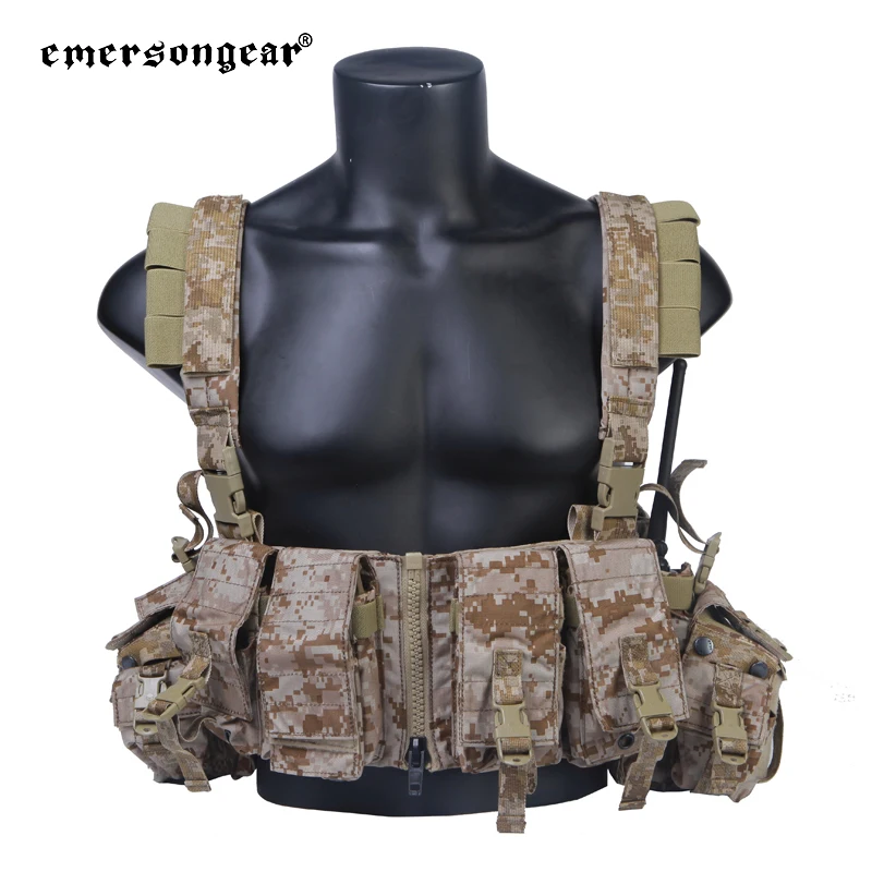 

Emersongear Tactical LBT 1961A-R Chest Rig Magazine Pouch For Hunting Vest Plate Carrier Airsoft CS Game Shooting Outdoor Combat