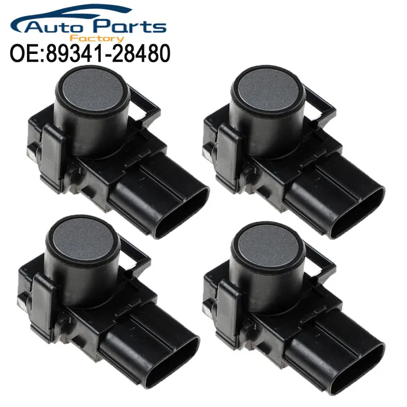 

4PCS New High Quality PDC Parking Sensor For Toyota 89341-28480 8934128480 Bumper Assist Reverse Sensor