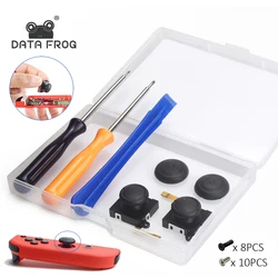 DATA FROG 3D Analog Joystick Thumb Stick Compatible Switch Joy Pad Replacement Repair Kit Tool for Switch Lite