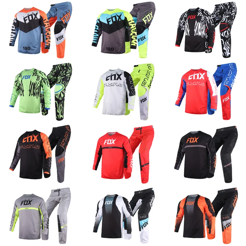 

180/360 Skew Merz Dier Gear Set Jersey Pants Motocross Racing Combo Kits Men MX ATV UTV Dirt Bike Offroad Moto Suit Offroad Suit