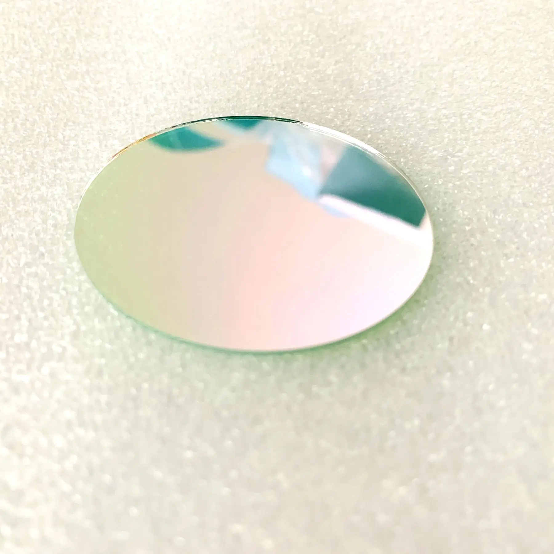40nm 대역폭 크기 직경 46mm 원형 2 "필터 링 590nm 협 대역 통과 필터 유리