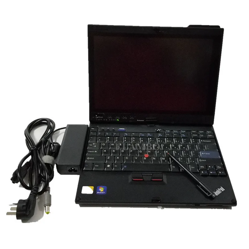 High quality For Lenovo ThinkPad X201T i7 CPU 8GB Ram Laptop with SSD for Alldata Vivid Workshop MB Star C4 C5 Diagnostic tools