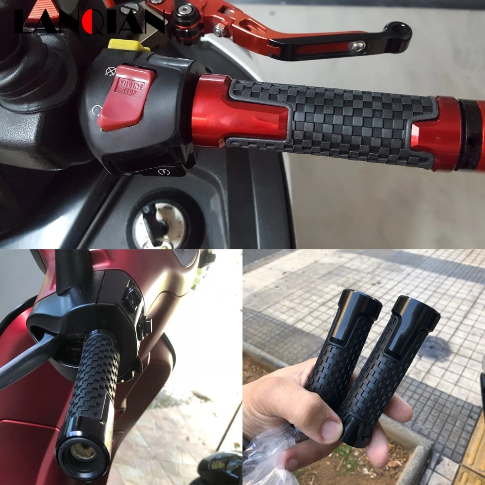 Per Kymco Xciting 750 7/8 22 Millimetri di Trasporto Del Motociclo Manubrio Grips Bar Mano Grips Xciting 250 300 R 400 500 I CK250T 300 Accessori