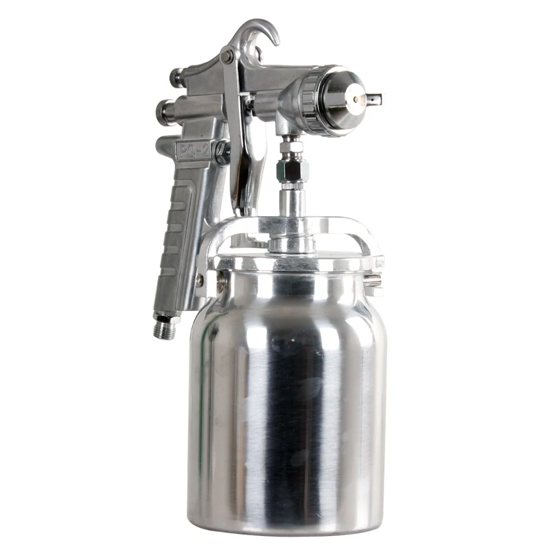 Paint Glue Spray Gun Lower Pot Large Diameter 2.0 High Atomization Furniture Hardware Latex Paint Pneumatic Spray Gun