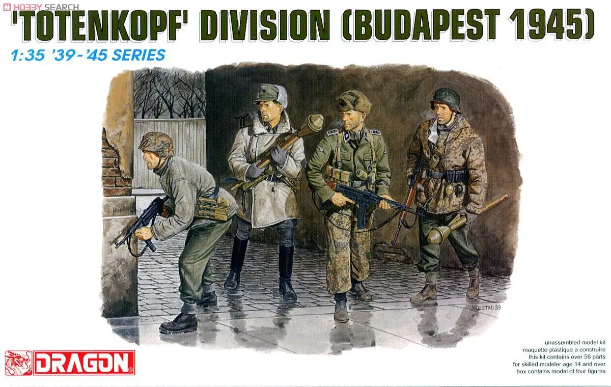 

Dragon 6095 1/35 TOTENKOPF' DIVISION BUDAPEST 1945